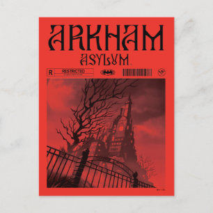 Arkham Asylum: Restricted Postcard