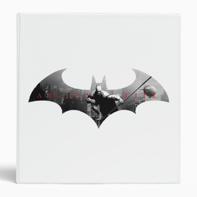 Arkham City Bat Symbol Binder (Front)
