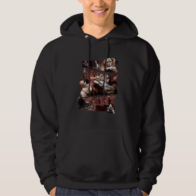 Arkham City Characters Trifold Hoodie (Front)