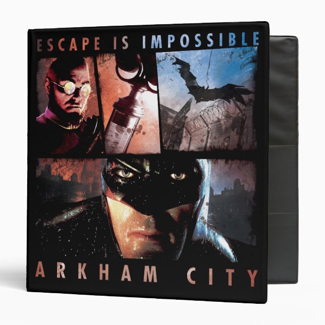 Arkham City Escape is Impossible Binder (Front/Inside)