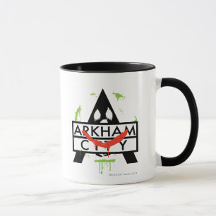 Arkham City Icon w/ Joker marks 2 Mug