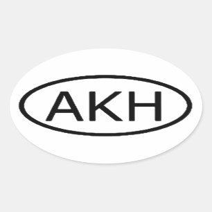 Arkham Oval Sticker