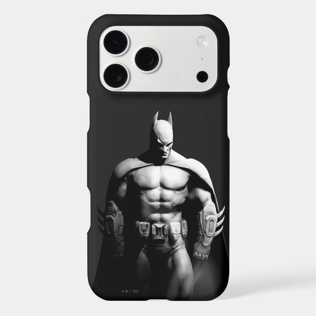 Arkham | Pose large noir et blanc Batman (Verso)