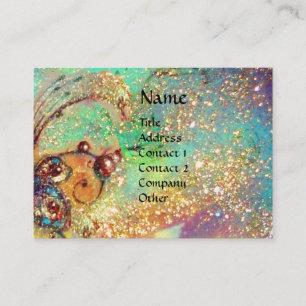 ARLECCHINO PIERO AND COLOMBINA / BUTTERFLY PLANT BUSINESS CARD