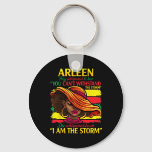 Arleen First Name Family Surname Black History Mon Keychain