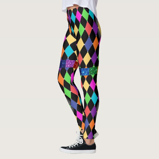 Arlequin 2 Pop Fashion Leggings (Gauche)