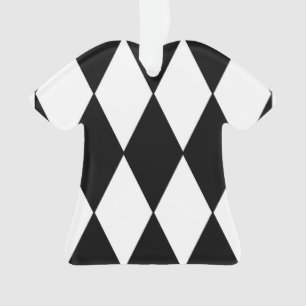 arléquin noir et blanc