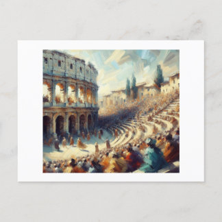 Arles Roman Amphitheater,  Postcard