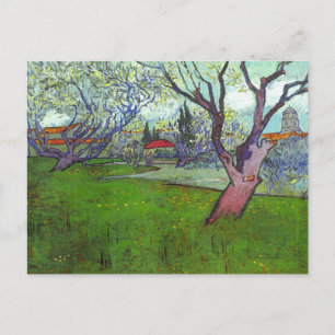 Arles with Trees in Blossom, Vincent van Gogh Postcard