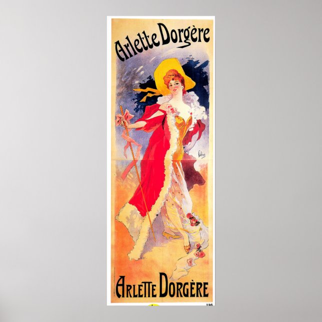Arlette Dorgere 1904 ~ Vintage Poster (Front)