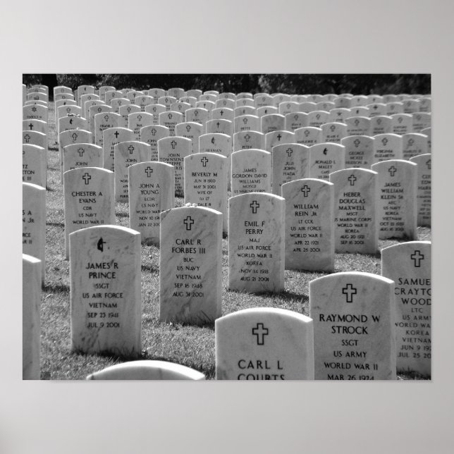 Arlington B&W Poster (Front)