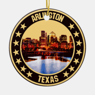 Arlington ceramic ornament