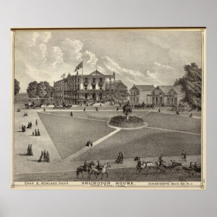 Arlington House, Ocean Grove, NJ Poster