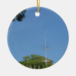 Arlington Mansion Ceramic Ornament