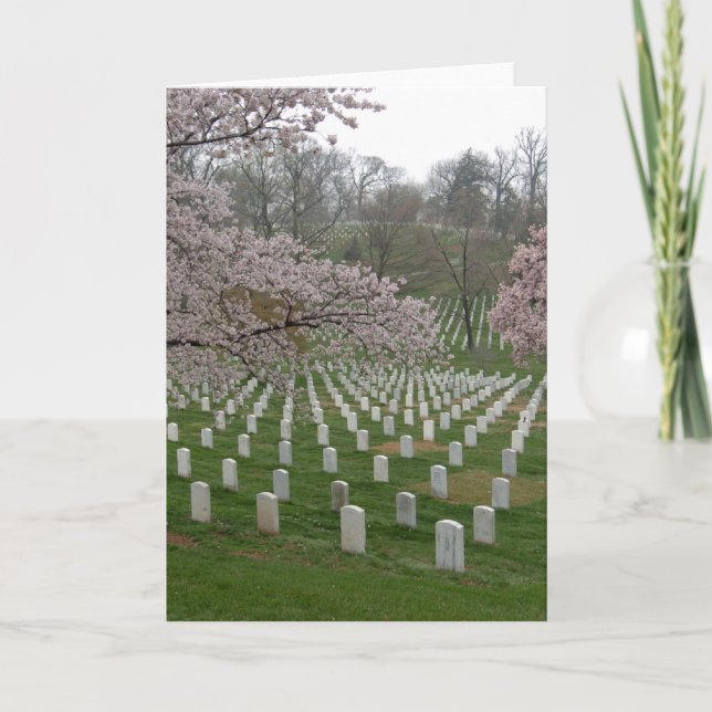 Arlington National Cemetery Card (Front)