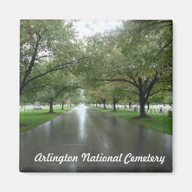 Arlington National Cemetery Carré Magnet (Devant)