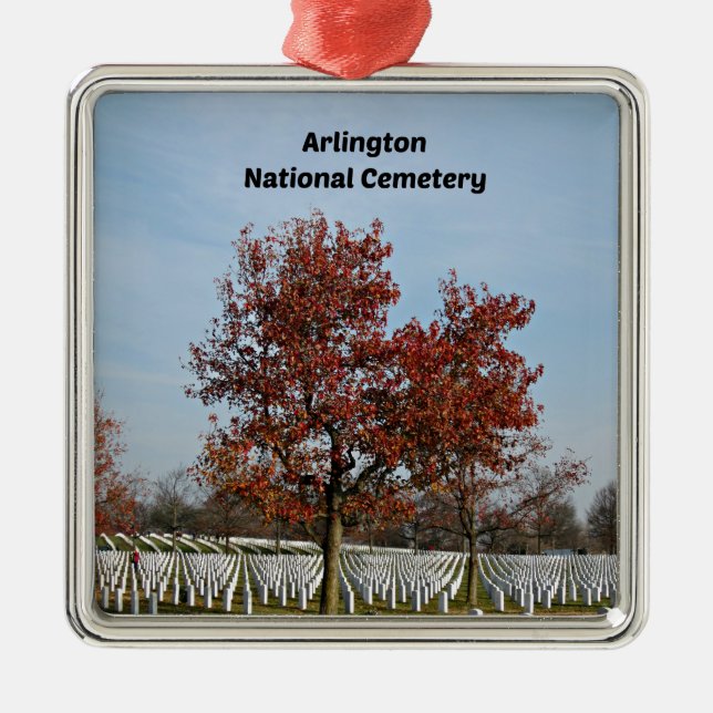 Arlington National Cemetery Metal Ornament (Front)