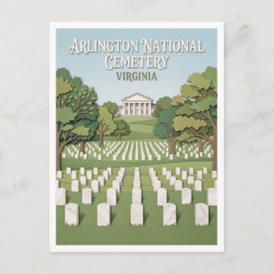 Arlington National Cemetery Virginia Postcard