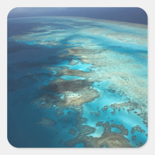 Arlington Reef, Great Barrier Reef Marine Park, Square Sticker