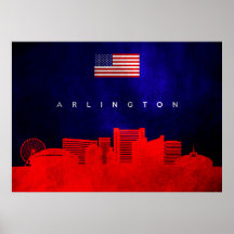 Arlington Texas Skyline