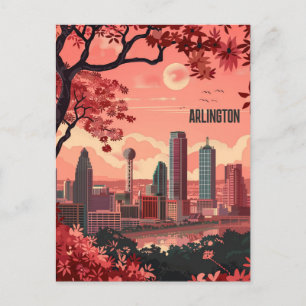 Arlington Texas Travel Postcard