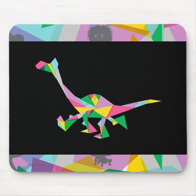 Arlo Abstract Silhouette Mouse Pad (Front)