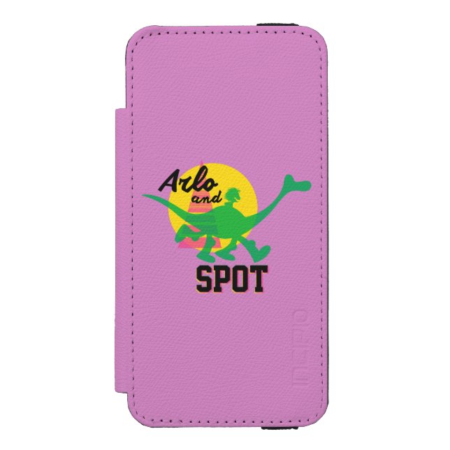 Arlo And Spot Sunset Incipio iPhone Wallet Case (Folio Front)