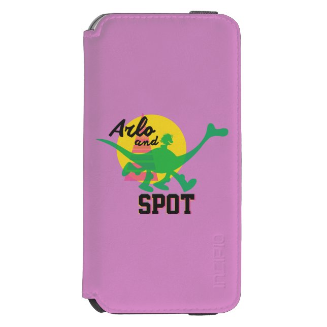 Arlo And Spot Sunset Incipio iPhone Wallet Case (Folio Front)