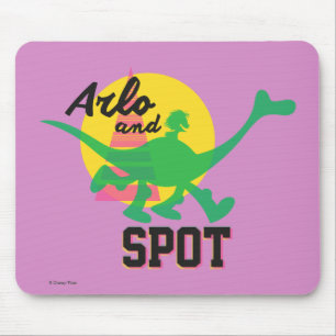 Arlo And Spot Sunset Mouse Pad