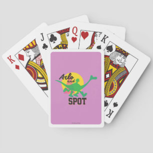 Arlo And Spot Sunset Playing Cards