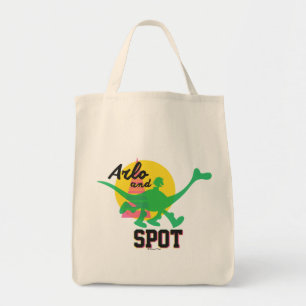Arlo And Spot Sunset Tote Bag