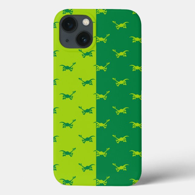 Arlo Half Colour Running Case-Mate iPhone Case (Back)