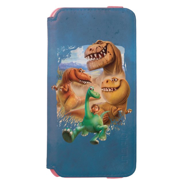 Arlo, Spot, and Ranchers In Forest Incipio iPhone Wallet Case (Folio Front)