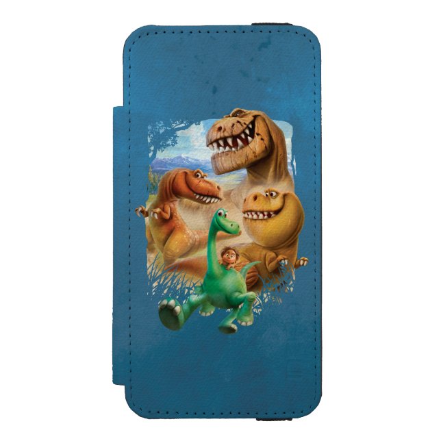 Arlo, Spot, and Ranchers In Forest Incipio iPhone Wallet Case (Folio Front)