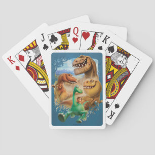 Arlo, Spot et Ranchers dans les cartes de jeu en f