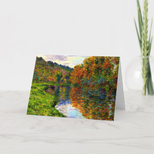 Arm of the Jeufosse, Autumn, Card