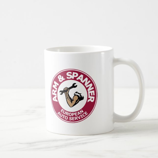 Arm & Spanner Basic Mug - 11 oz (Right)