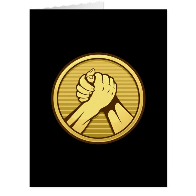 Arm wrestling Gold (Front)