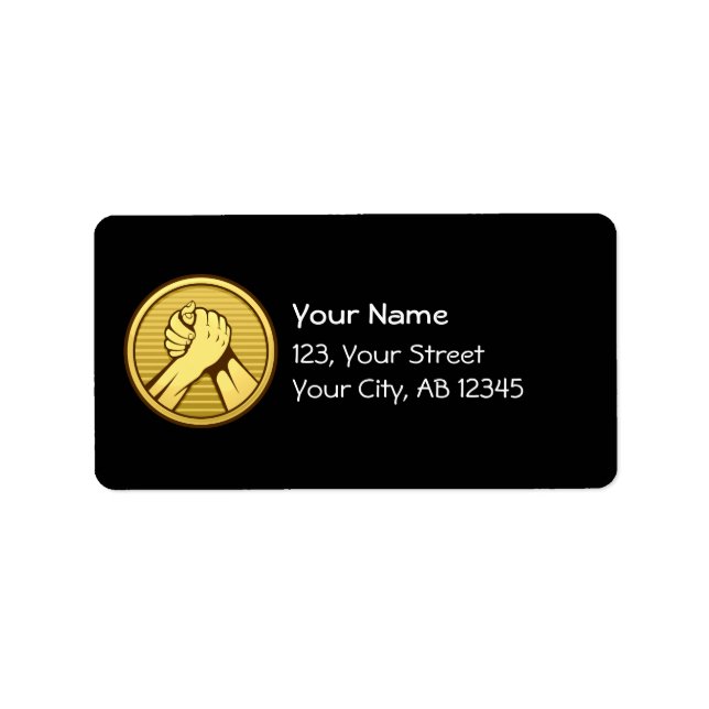 Arm wrestling Gold Label (Front)