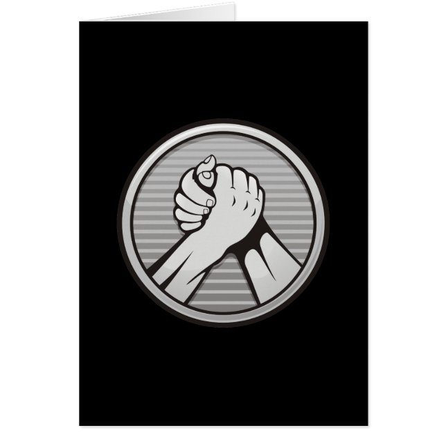 Arm wrestling Silver (Front)
