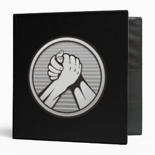 Arm wrestling Silver Binder
