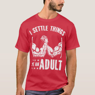 Arm Wrestling Table Fun Arm Wrestle T-Shirt