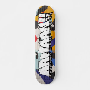 Armaan ! Graffiti personnalisé Skateboard personna