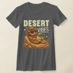 Armachillo Funny Armadillo Chill Desert Vibes T-Shirt