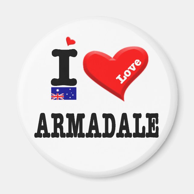 ARMADALE - I Love Magnet (Front)