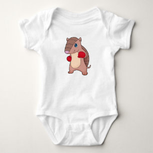 Armadillo Boxing Boxer Boxing gloves Baby Bodysuit