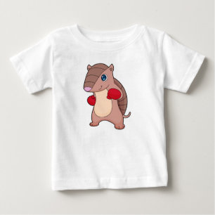 Armadillo Boxing Boxer Boxing gloves Baby T-Shirt