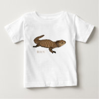 Armadillo girdled lizard cartoon illustration