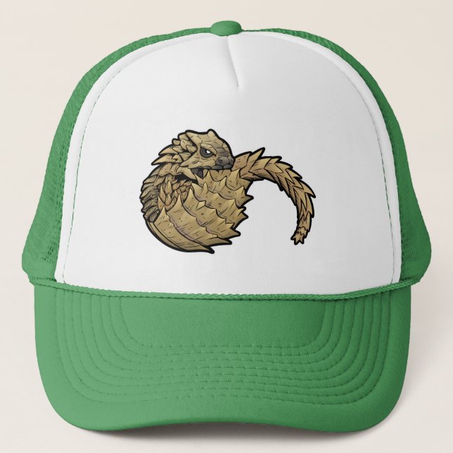 Armadillo Girdled Lizard Trucker Hat (Front)