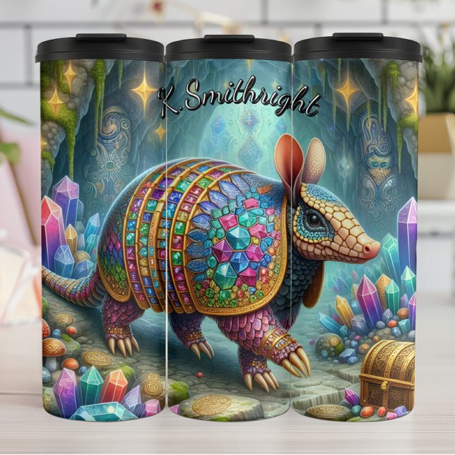 Armadillo in a Cave Thermal Tumbler (Creator Uploaded)
